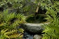 Japanese Fountain Royalty Free Stock Photo