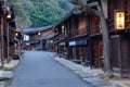 Tsumago-juku in Kiso, Nagano, Japan Royalty Free Stock Photo