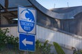 Tsunami Evacuation Route in southern California