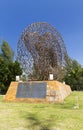 Tsunami memorial in a park