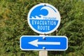 Tsunami Sign Royalty Free Stock Photo