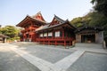 Tsurugaoka Hachimangu shrine, Kamakura, Japan Royalty Free Stock Photo