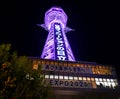 Tsutenkaku Tower in the Shinsekai District of Osaka Royalty Free Stock Photo