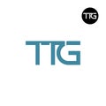 TTG Logo Letter Monogram Design Royalty Free Stock Photo