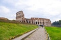 Tthe Colosseum landmark of Rome, Italy Royalty Free Stock Photo