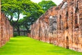 Tthe ruins of the palace in Lopburi, Thailand Royalty Free Stock Photo