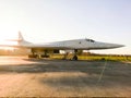 TU-160 Blackjack fighter jet Royalty Free Stock Photo