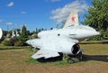 TU-143 `Flight`. Soviet prospecting unmanned aerial vehicle. Technical museum of K.G.Sakharov. Togliatti. Russia