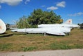 TU-143 `Flight`. Soviet prospecting unmanned aerial vehicle. Technical museum of K.G.Sakharov. Togliatti. Russia