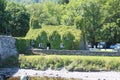 Pont Fawr bridge over the river conwy