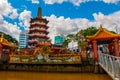 Tua Pek Kong Temple the Beautiful Chinese Temple of the Sibu city, Sarawak, Malaysia, Borneo