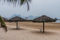 A beach on the Tuan Chau Island of Halong Bay, Vietnam