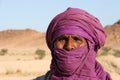 Tuareg portrait Royalty Free Stock Photo