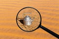 Tuareg traditional tea pot in Sahara desert Royalty Free Stock Photo