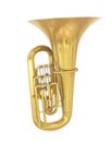 Tuba Musical Instrument Isolated