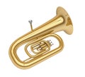 Tuba Musical Instrument Isolated