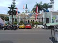 Tuban Grand Mosque is located in the Tuban city square East Java Indonesia Royalty Free Stock Photo