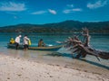 Tuban Island in Manipa, West Ceram Regency, Maluku Royalty Free Stock Photo