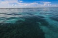 Tubbataha reef seascape palawan island philippines