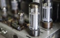 Tube amp (amplifier) Royalty Free Stock Photo