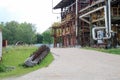 The tube bundle of the heat exchanger at the chemical petrochemical refinery is an industrial refinery