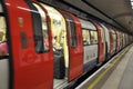 Tube in London, England Royalty Free Stock Photo