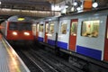 Tube in London, England Royalty Free Stock Photo