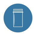 tube for medicine icon. Element of bottle icons for mobile concept and web apps. Badge style tube for medicine icon can be used fo Royalty Free Stock Photo