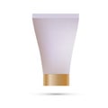 Tube mock-up for cream, tooth paste, gel, sauce, paint, glue. Packaging collection. Vector Royalty Free Stock Photo