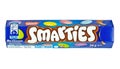A tube of Nestle Smarties