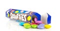 A tube of Nestle Smarties