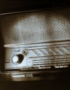 Tube radio old shade Royalty Free Stock Photo