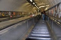 Tube Station in London, England Royalty Free Stock Photo