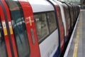 Tube train Royalty Free Stock Photo
