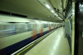 Tube train Royalty Free Stock Photo