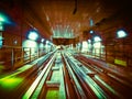 Tube tunnel vintage retro Royalty Free Stock Photo