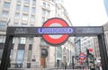 Tube underground subway London UK Royalty Free Stock Photo