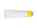 Tube on a white background, 3D rendering