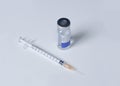 Tuberculin Syringe Royalty Free Stock Photo
