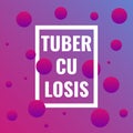 Tuberculosis awareness poster