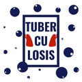 Tuberculosis awareness poster