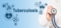 Tuberculosis diagnosis medical and healthcare concept. Doctor