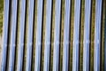 Tubes of a solar heating system as a background Royalty Free Stock Photo