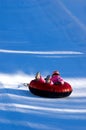 Tubing time! Royalty Free Stock Photo