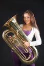 Tubist Royalty Free Stock Photo