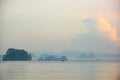 Tubkaak Beach, Krabi Province, Thailand. The sea view