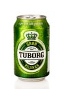 Tuborg can Royalty Free Stock Photo