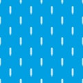 Tubular bulb pattern seamless blue