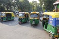 Tuc tuc rickshaw cars, India