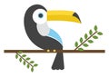Tucan Bird, Illustration, Vector